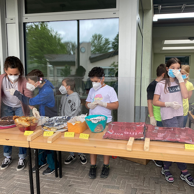 Pizzaverkauf an der AGS